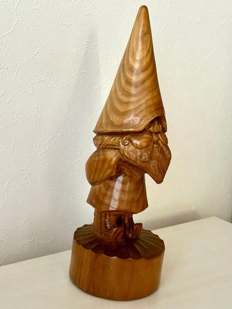 ◇ちー助様 ご先約◇ 美品・北海道彫刻コロポックル30cm