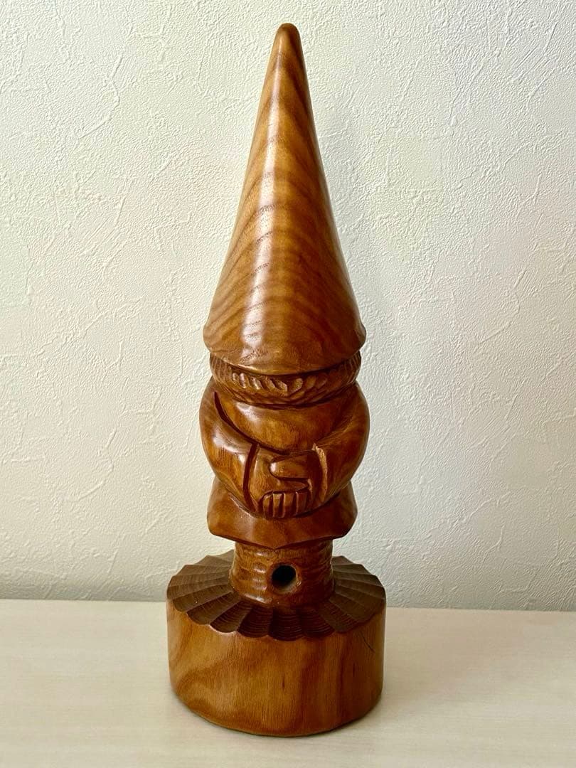 ◇ちー助様 ご先約◇ 美品・北海道彫刻コロポックル30cm