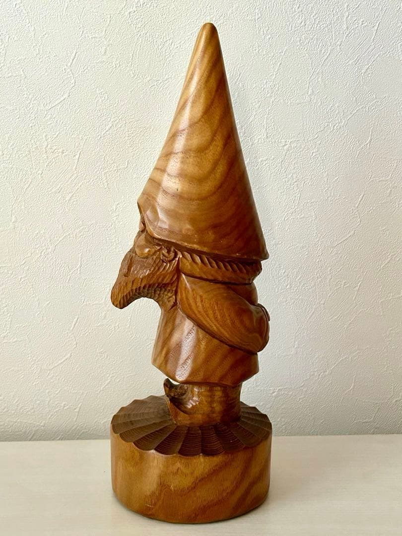◇ちー助様 ご先約◇ 美品・北海道彫刻コロポックル30cm
