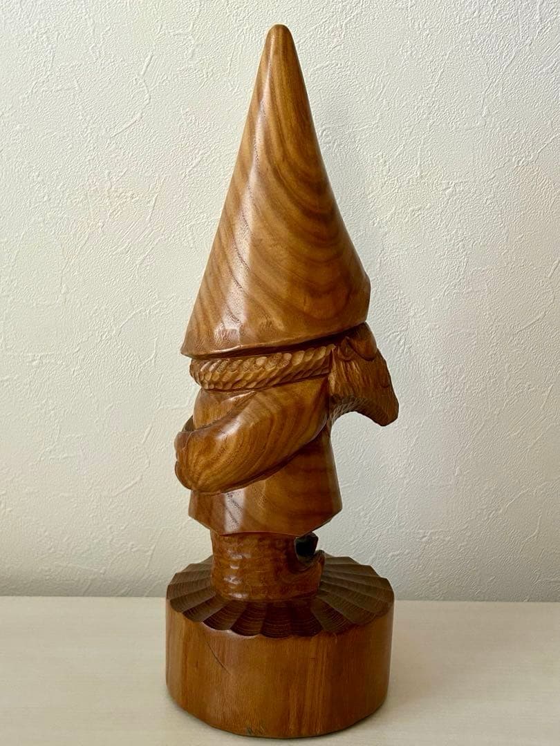 ◇ちー助様 ご先約◇ 美品・北海道彫刻コロポックル30cm