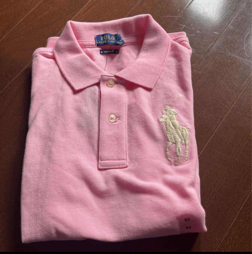 ラルフローレン ポロシャツ　レディース ピンク　ビッグポニー　新品
