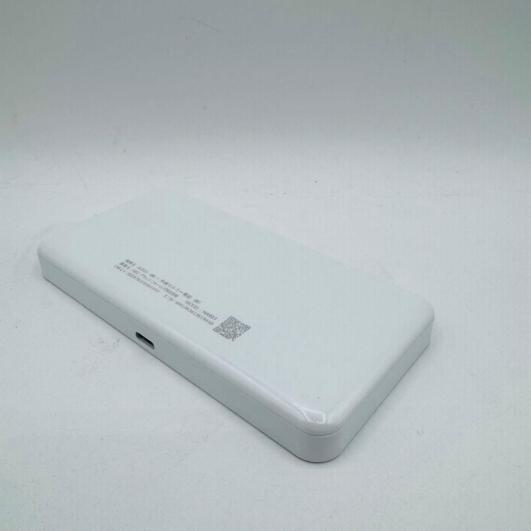 Speed Wi-Fi 5G X12 NAR03 アイスホワイト 本体のみ