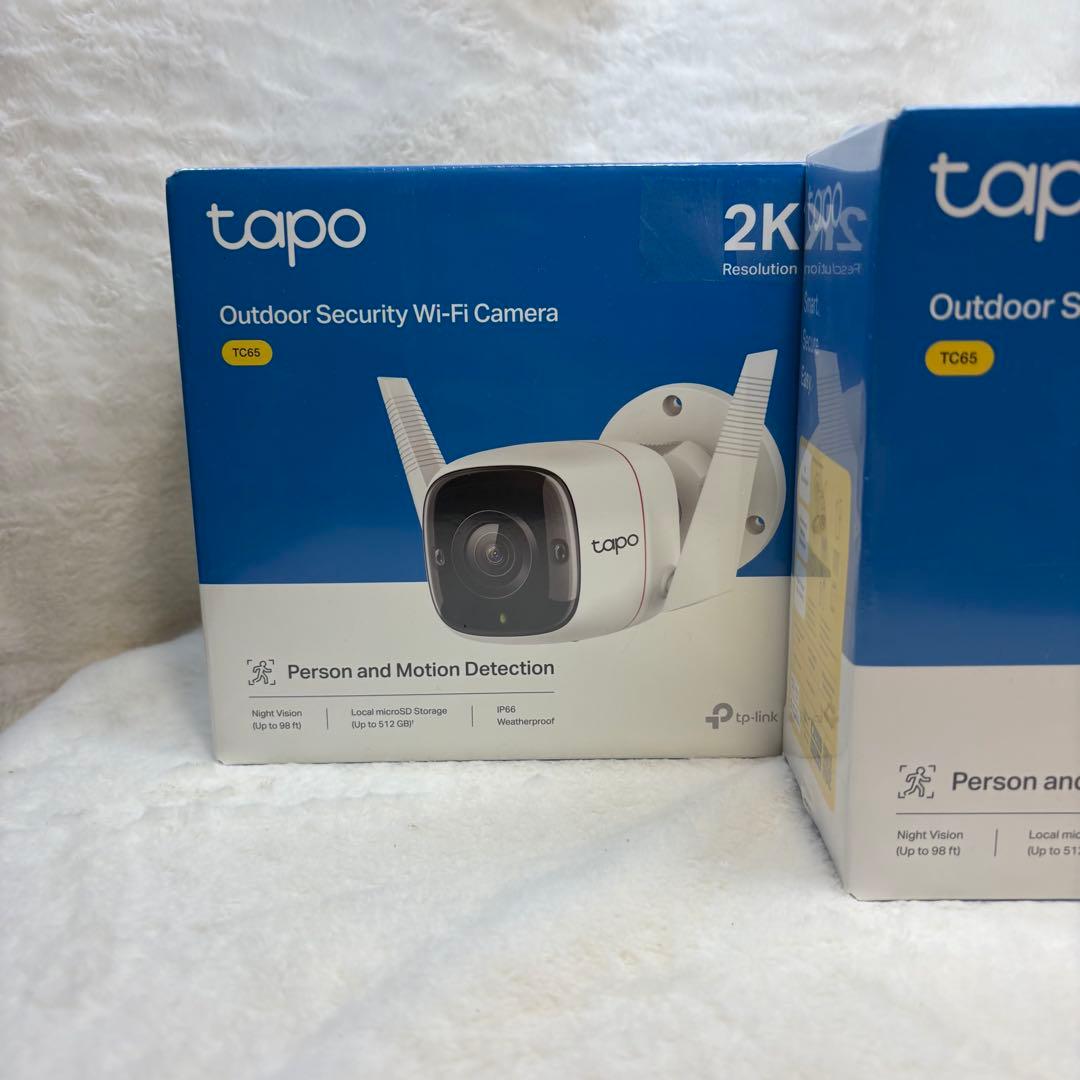 未使用未開封品　シュリンク付き　Tapo TC65 屋外用セキュリティカメラ