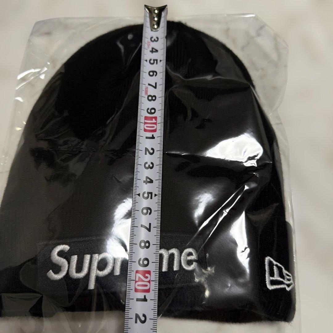 帽子 Supreme New Era Box Logo Beanie / Black
