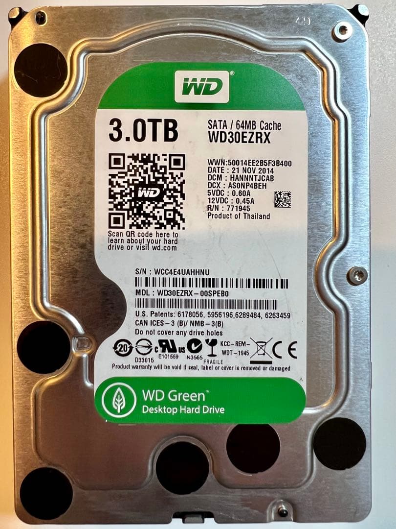3.5インチ HDD 10TB セット