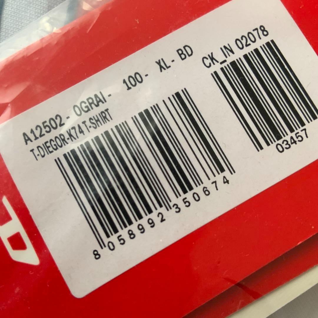 ラスト1点　ディーゼル　Tシャツ　XL　A12502　Ｄロゴ　ホワイト
