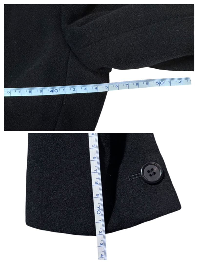 【美品】Paul Smith ロングコート カシミヤ混 ベルト 40 ファー