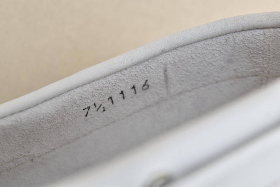 PARABOOT バース BARTH　BLANC UK7.5　26cm　未使用品