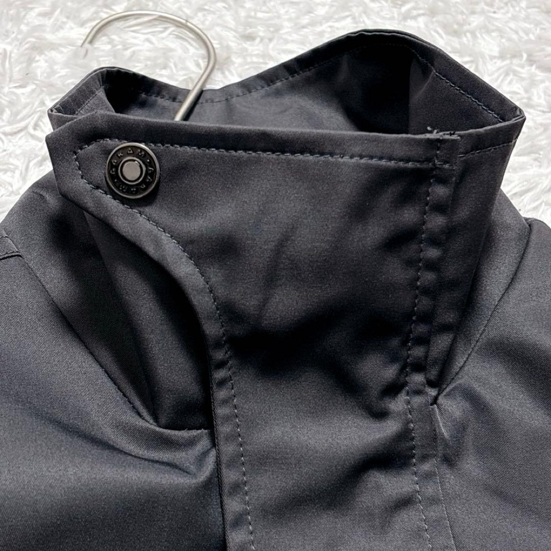 如*何様 極美品✨ AAKAM アーカム ハイネック ボンバージャケット 短丈