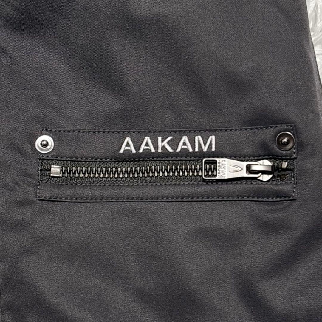 如*何様 極美品✨ AAKAM アーカム ハイネック ボンバージャケット 短丈