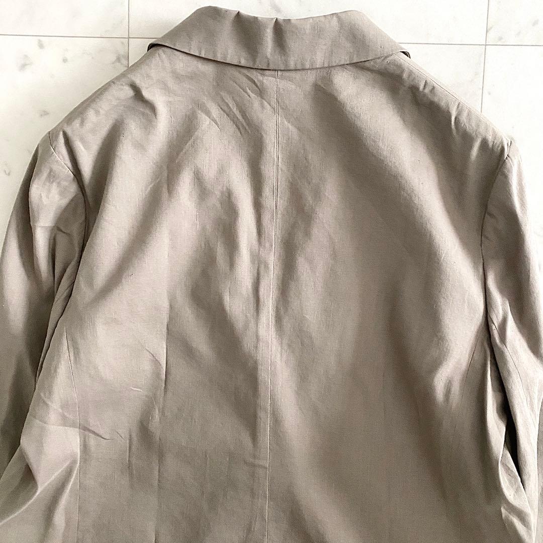 美品 セオリーリュクス 24SS CRISP LINEN DEBBY ジャケット