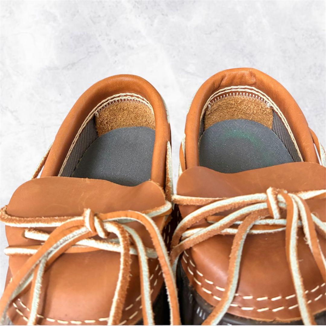 美品✨ L.L.Bean ビーンブーツ ラバーモカシン ブラウン 7M 25cm