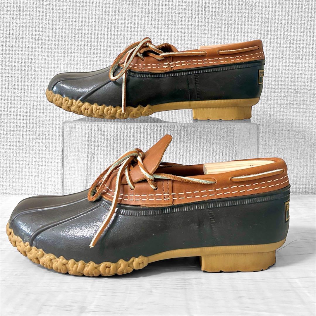 美品✨ L.L.Bean ビーンブーツ ラバーモカシン ブラウン 7M 25cm
