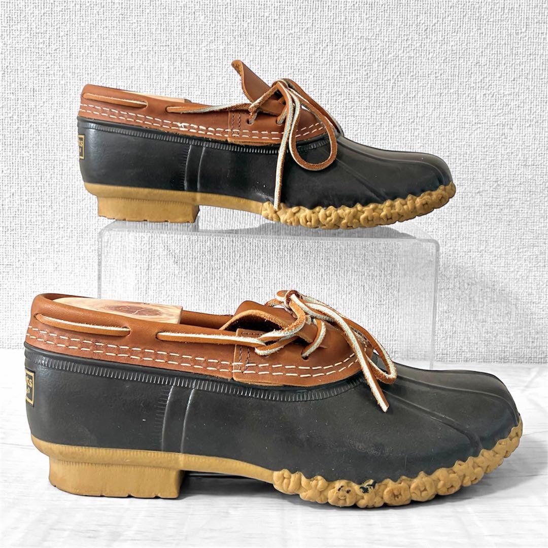 美品✨ L.L.Bean ビーンブーツ ラバーモカシン ブラウン 7M 25cm