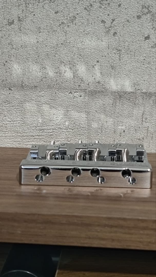美品Fender hi mass bridge brass ベースブリッジ 純正