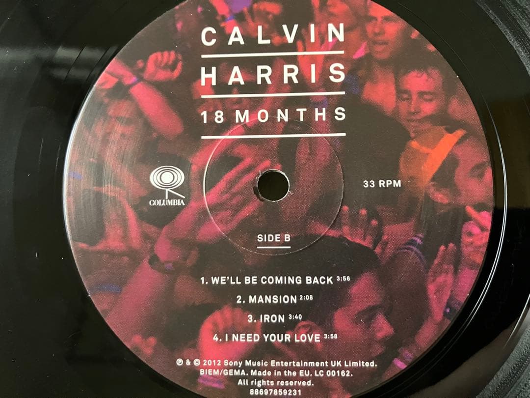 【2LP】 Harris-18 Months•アナログレコードUK盤