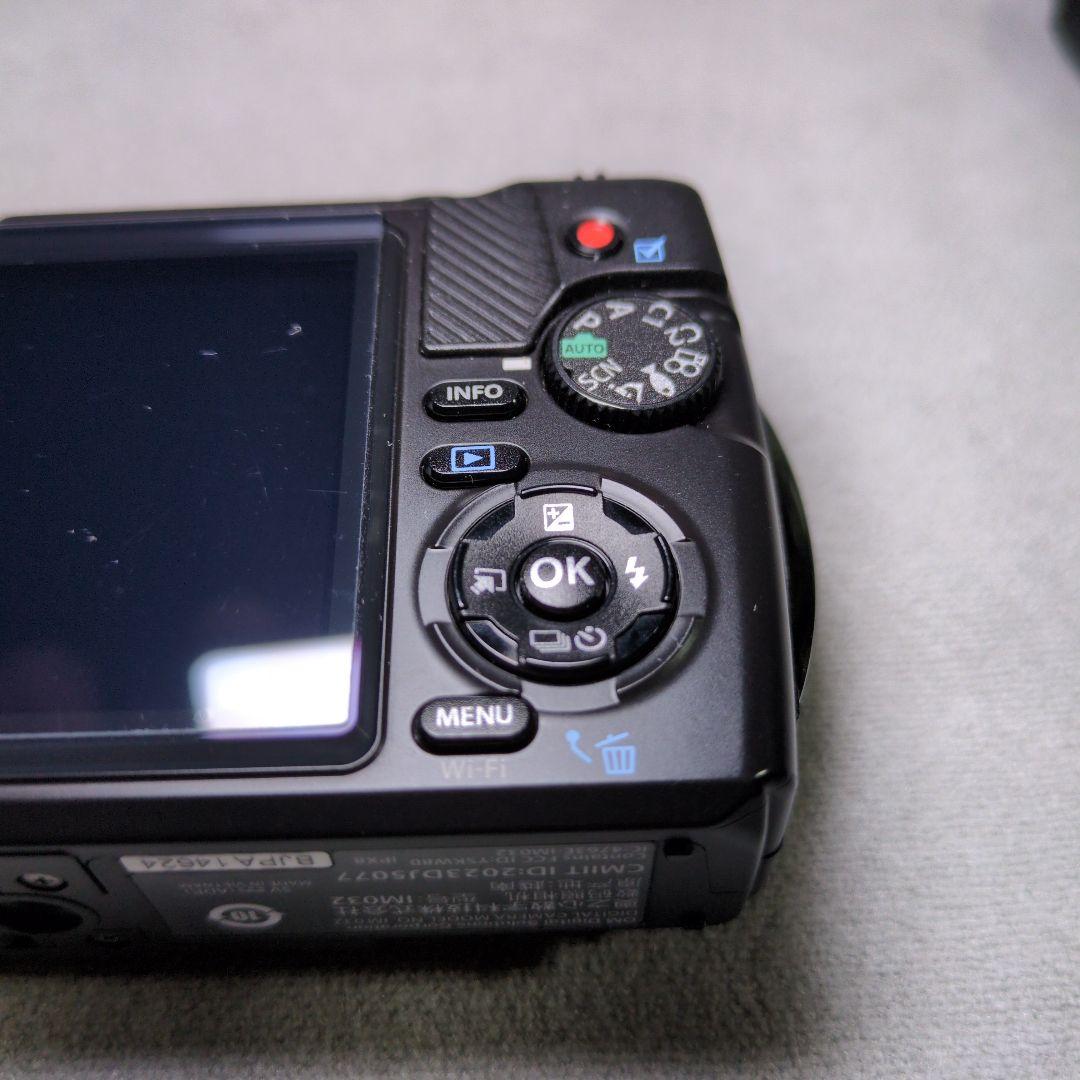 OM SYSTEM Tough TG-7 ブラック コンパクトデジタルカメラ