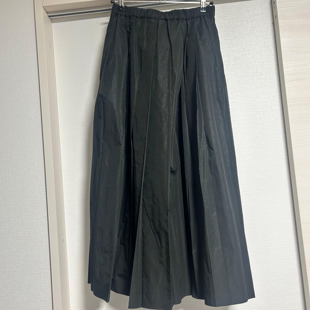 3/13値下げ★今季UNITED ARROWS タフタ プリーツ ラメ スカート