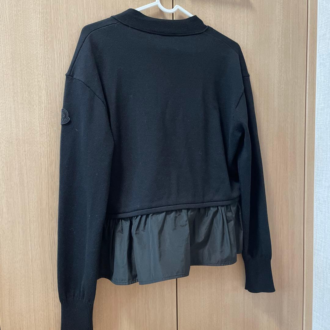noranora様　MONCLER ペプラムカーディガン　S ブラック