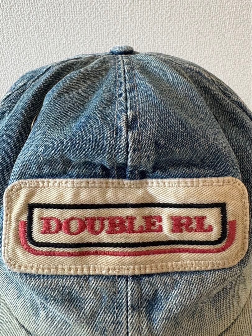RRL 90s 三ツ星 デニムキャップ USA製 Ralph Lauren