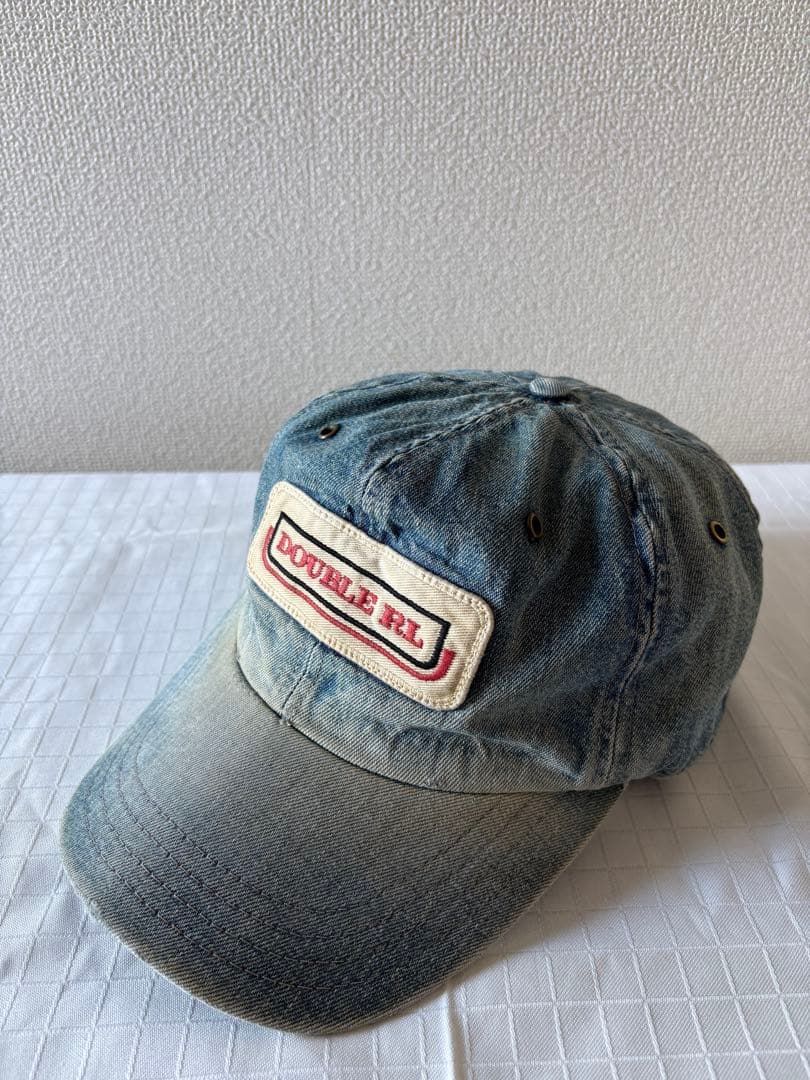 RRL 90s 三ツ星 デニムキャップ USA製 Ralph Lauren