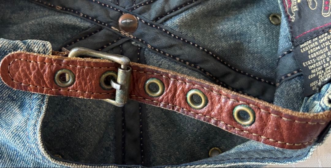 RRL 90s 三ツ星 デニムキャップ USA製 Ralph Lauren