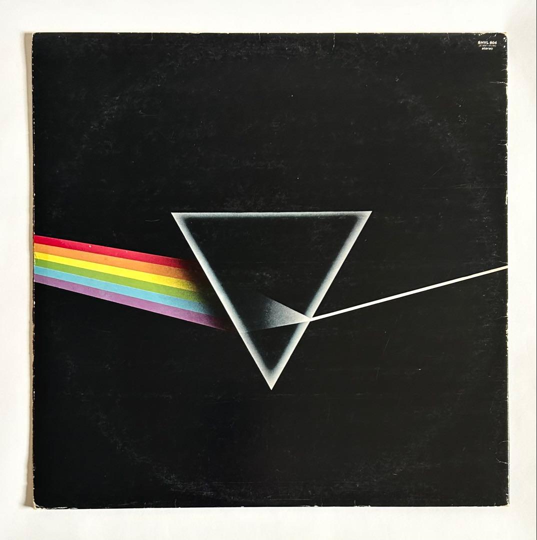 【UK盤LP】PINK FLOYD DARK SIDE A10/B9 付属品有