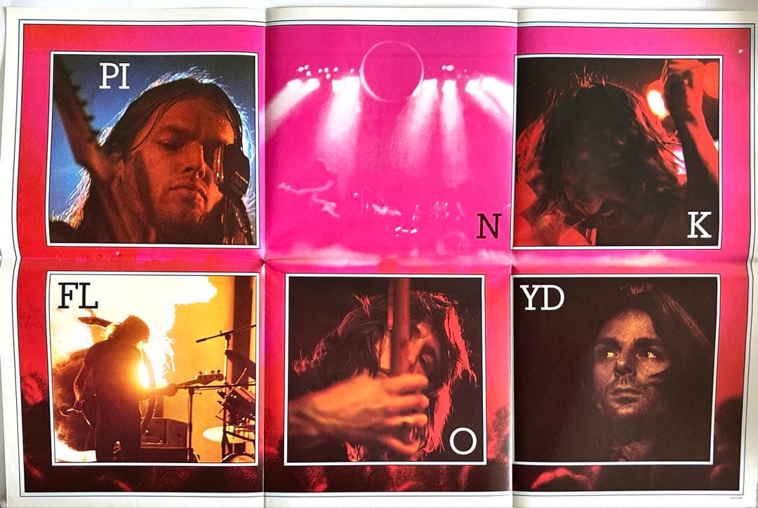 【UK盤LP】PINK FLOYD DARK SIDE A10/B9 付属品有