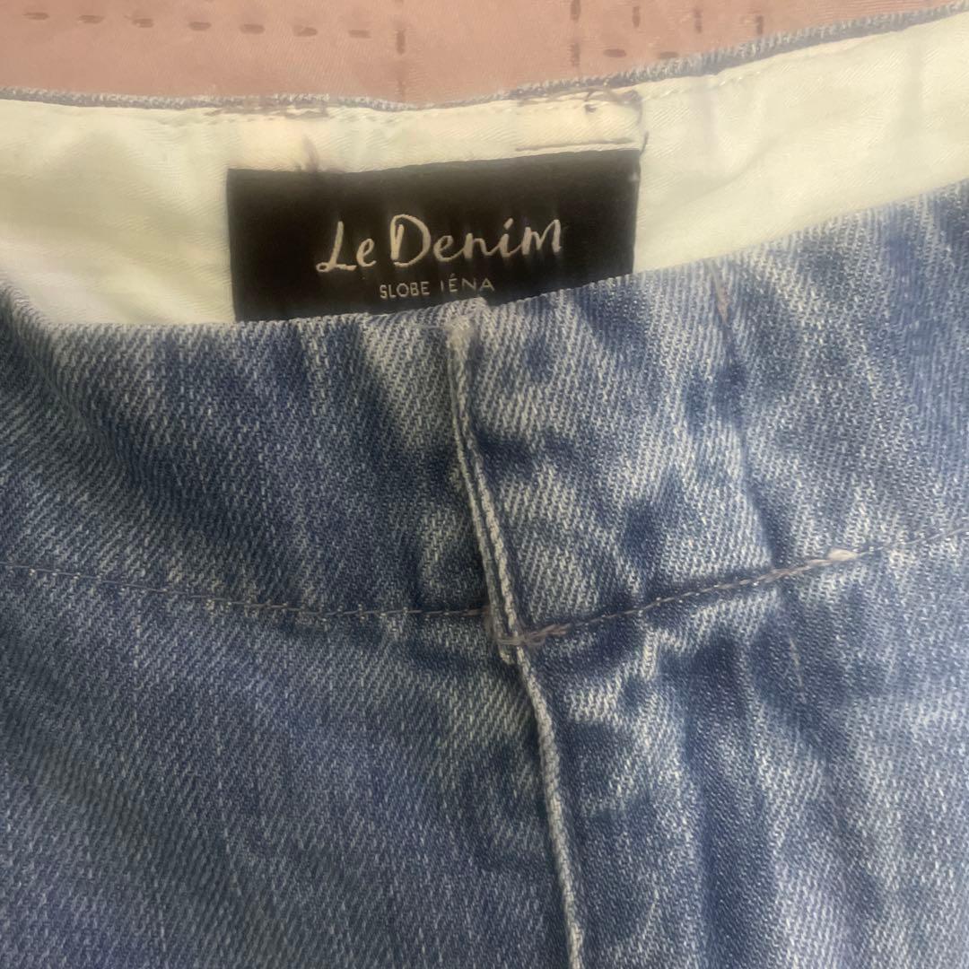 【タグ付き】スローブイエナ LEDENIM TUCK TROUSERデニム　38