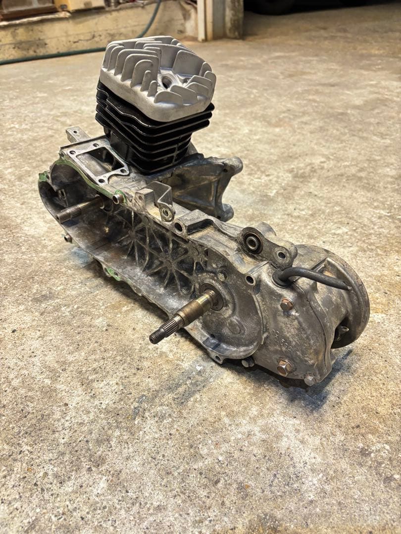 スーパーディオAF27・AF28 クランクベアリング交換済み81cc太軸エンジン
