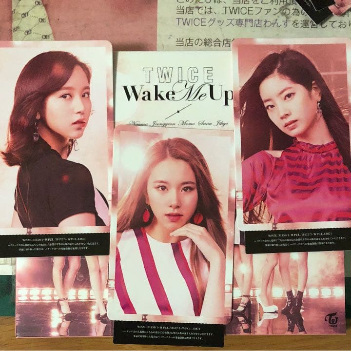 wake me upのときのハイタッチ会のトレカ