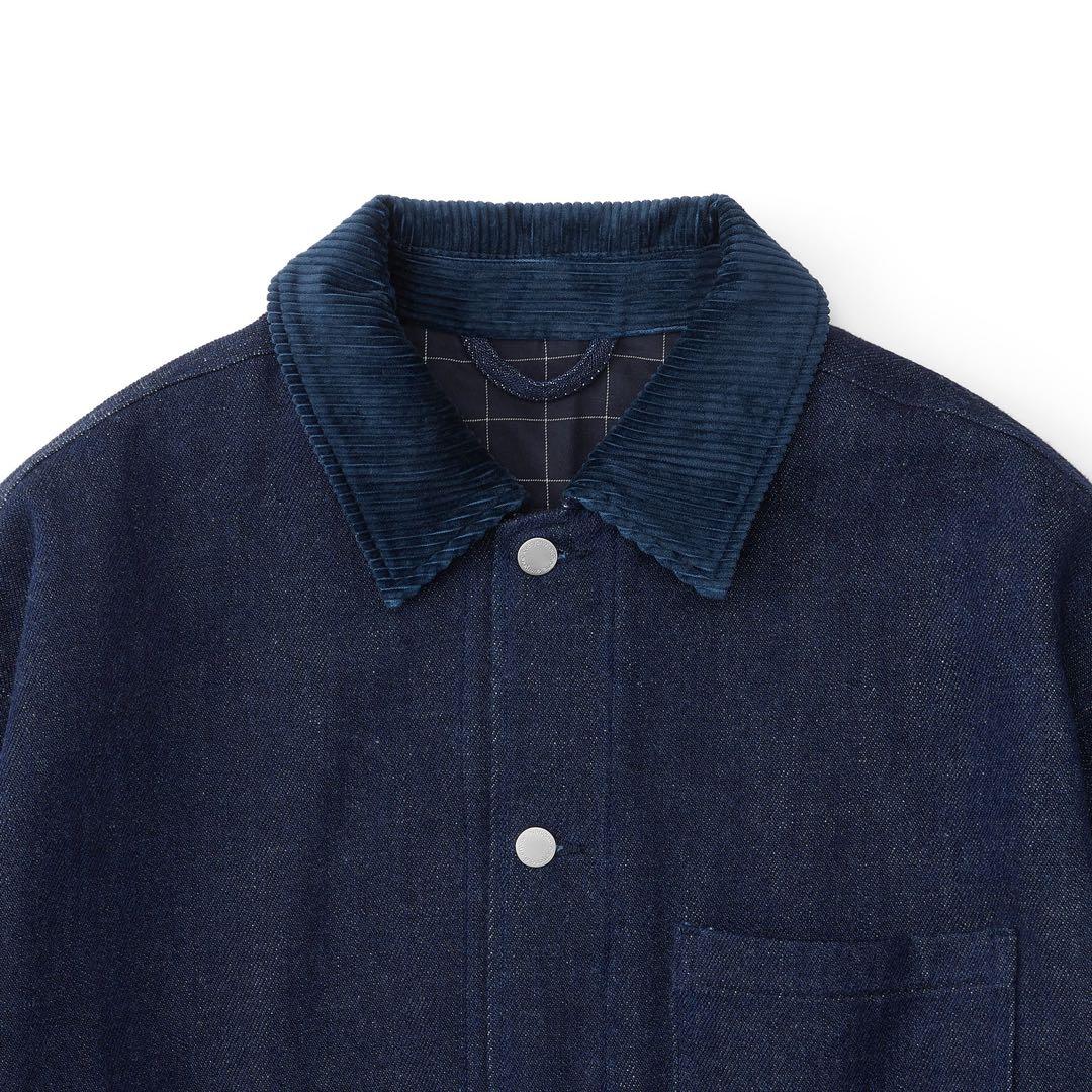 新品 everyone soft denim coverall jacket L