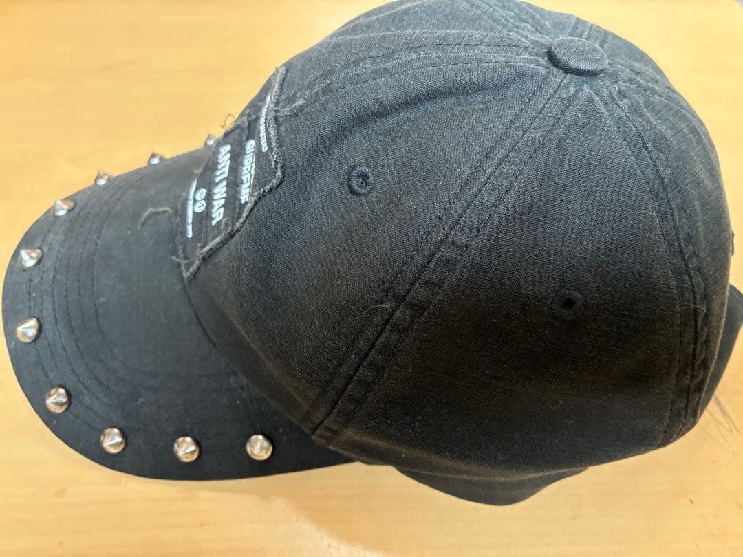 UNDERCOVER SUPREME コラボキャップ　スタッズ　黒