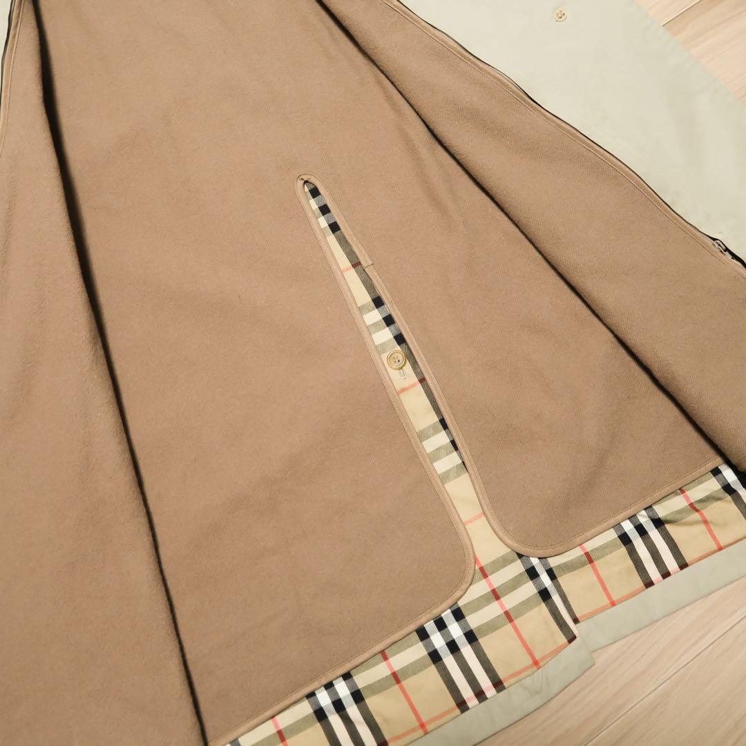 希少貴重 英国製 ヴィンテージ BURBERRY バーバリー ステンカラーコート