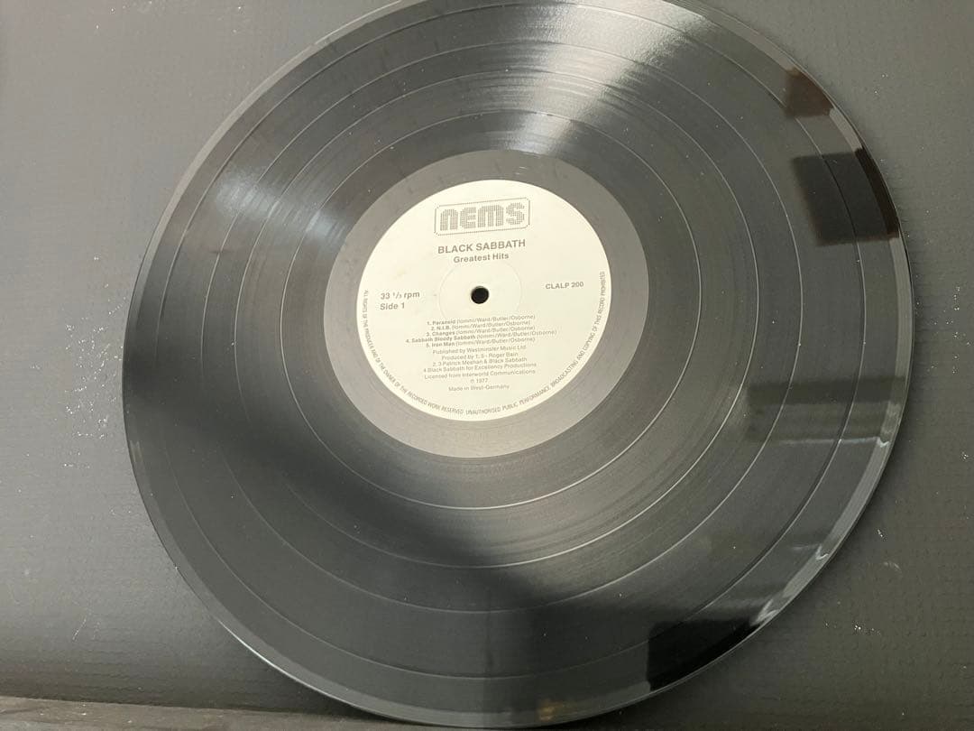 BLACK SABBATH / Greatest Hits アナログLPレコード