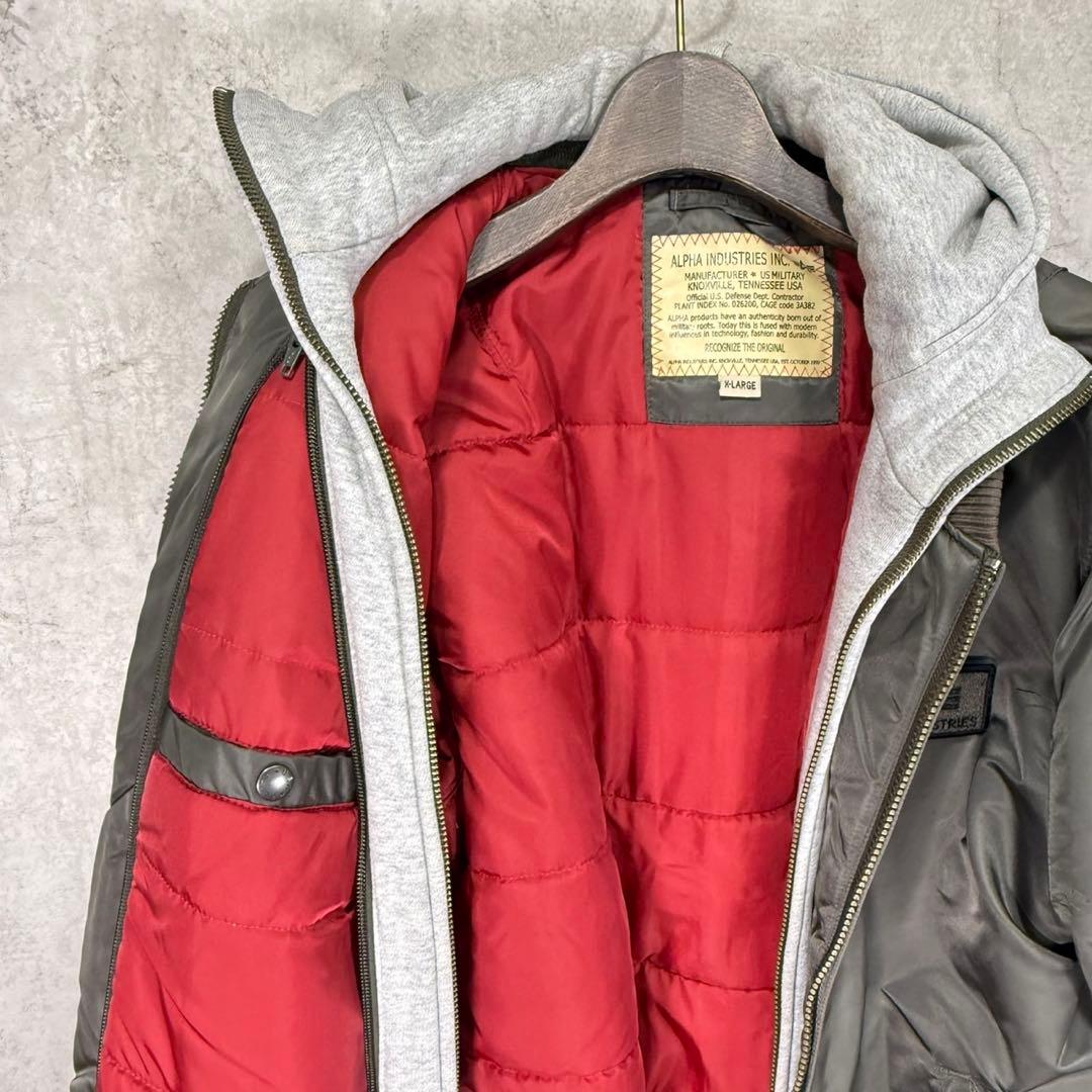 ALPHA INDUSTRIES MA-1 D-TEC フライトジャケット XL