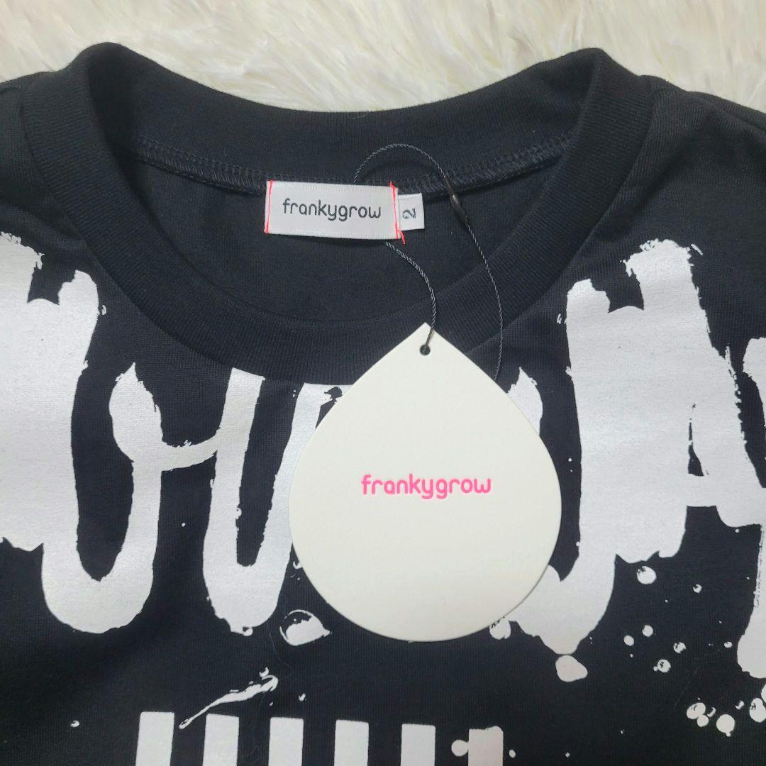 ⭐︎m⭐︎♡大人F2♡2026SS♡フランキーグロウ♡Tシャツ BLACK