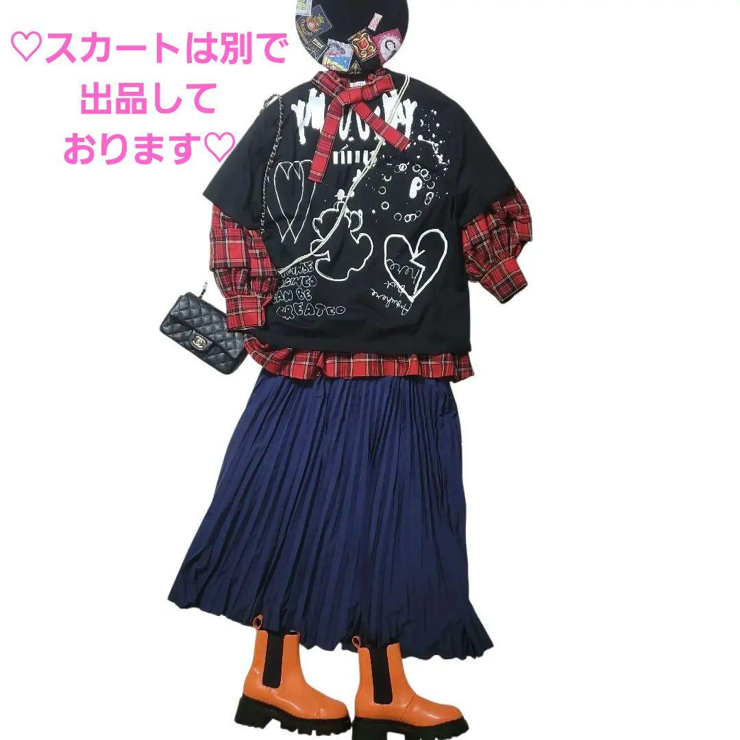 ⭐︎m⭐︎♡大人F2♡2026SS♡フランキーグロウ♡Tシャツ BLACK