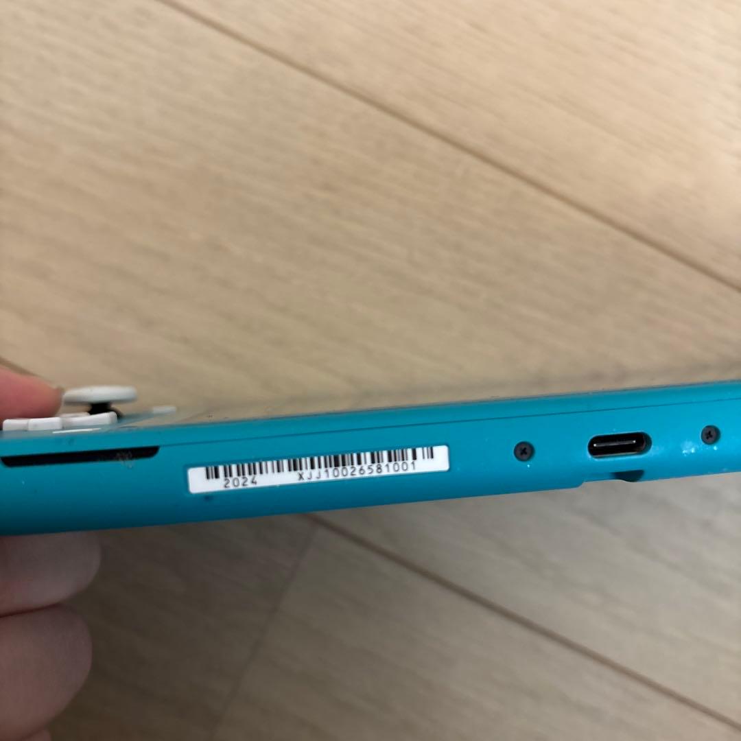 【24年7月購入】Switch Lite ターコイズ 極美品 ケース・フィルム付