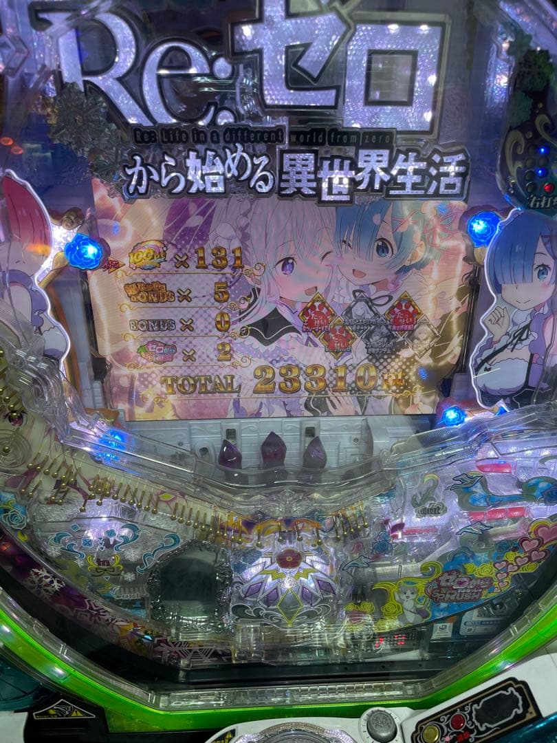 アンカー　Re:ゼロパチンコ機　オートプレイ機　データカウンター付き