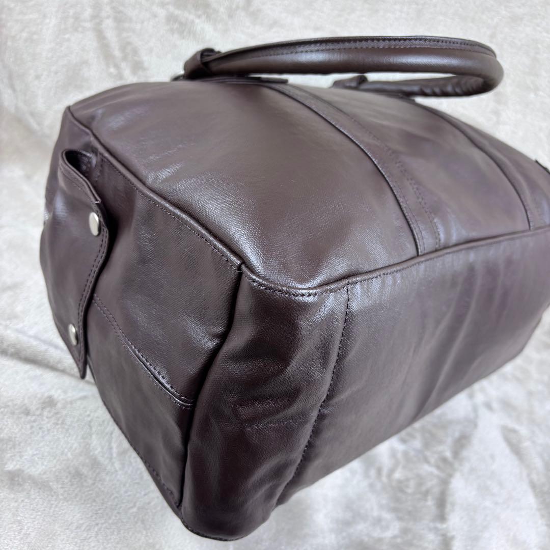 未使用品　ポーター　ボストンバッグ　フリースタイル　PORTER ダークブラウン