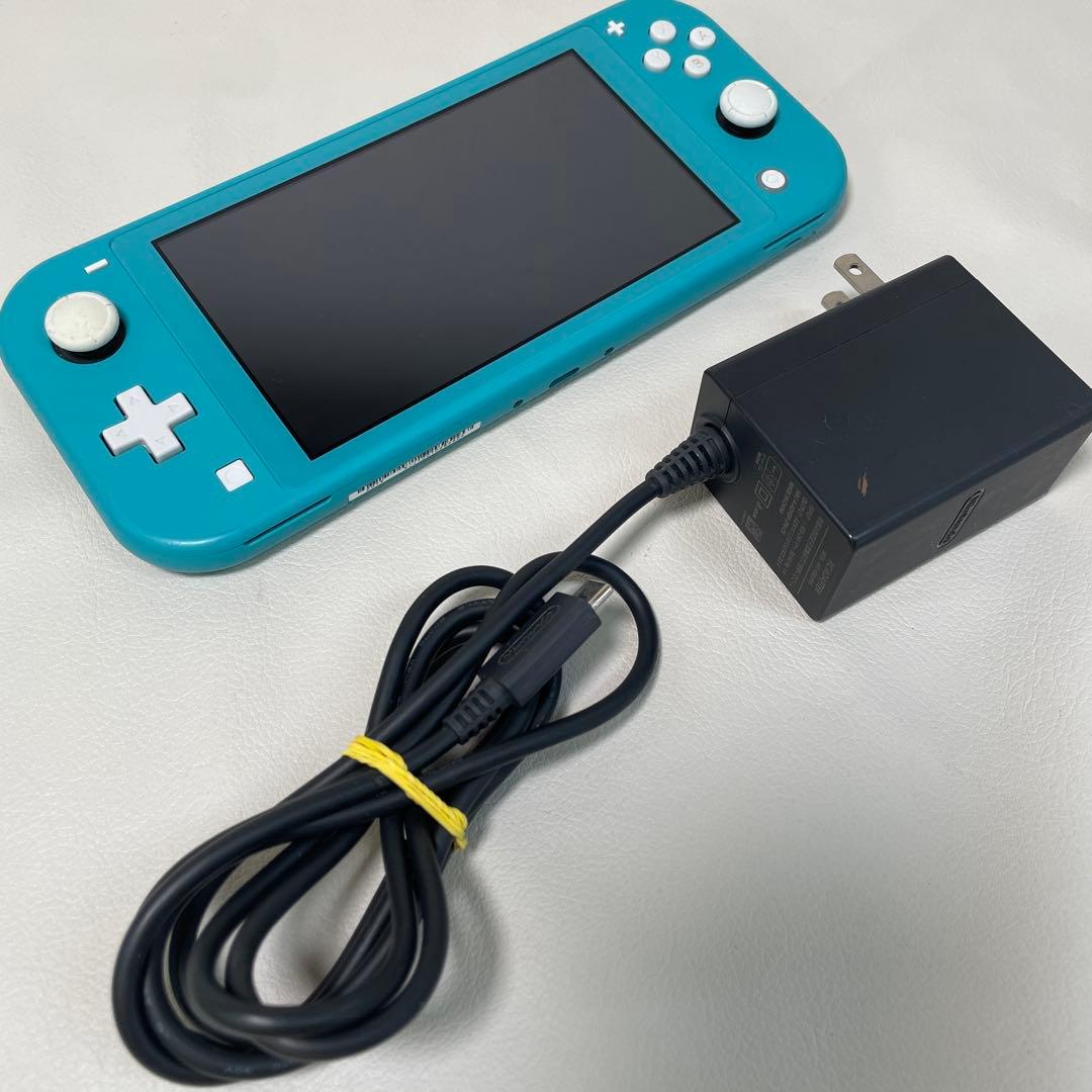 Nintendo Switch Lite 本体＋充電ケーブル　ターコイズ