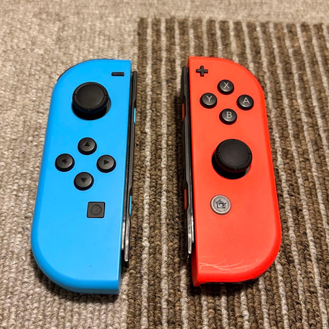 Nintendo Switch 本体 青/赤ジョイコン + ケース付き
