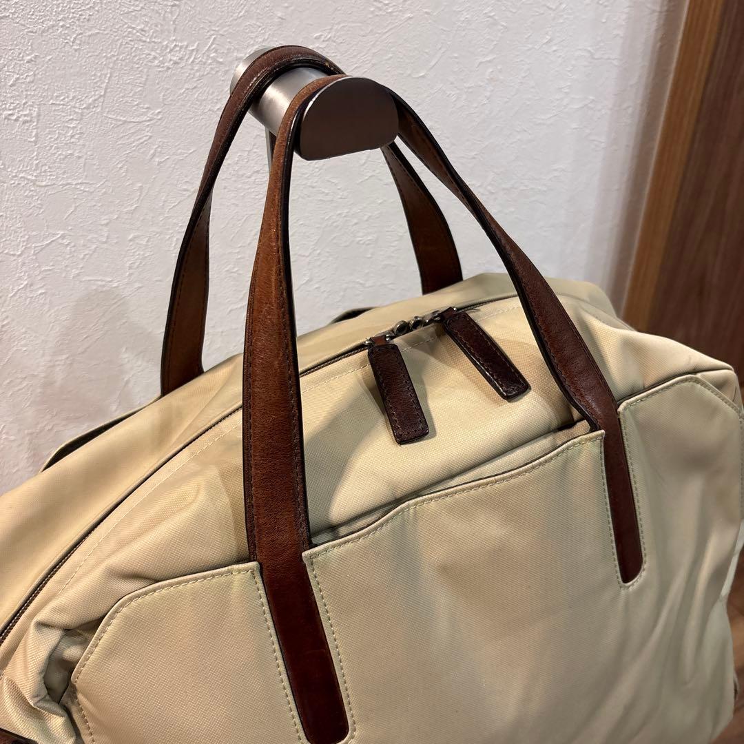 【美品】agnes b アニエスベー 2way ナイロン ボストンバッグ