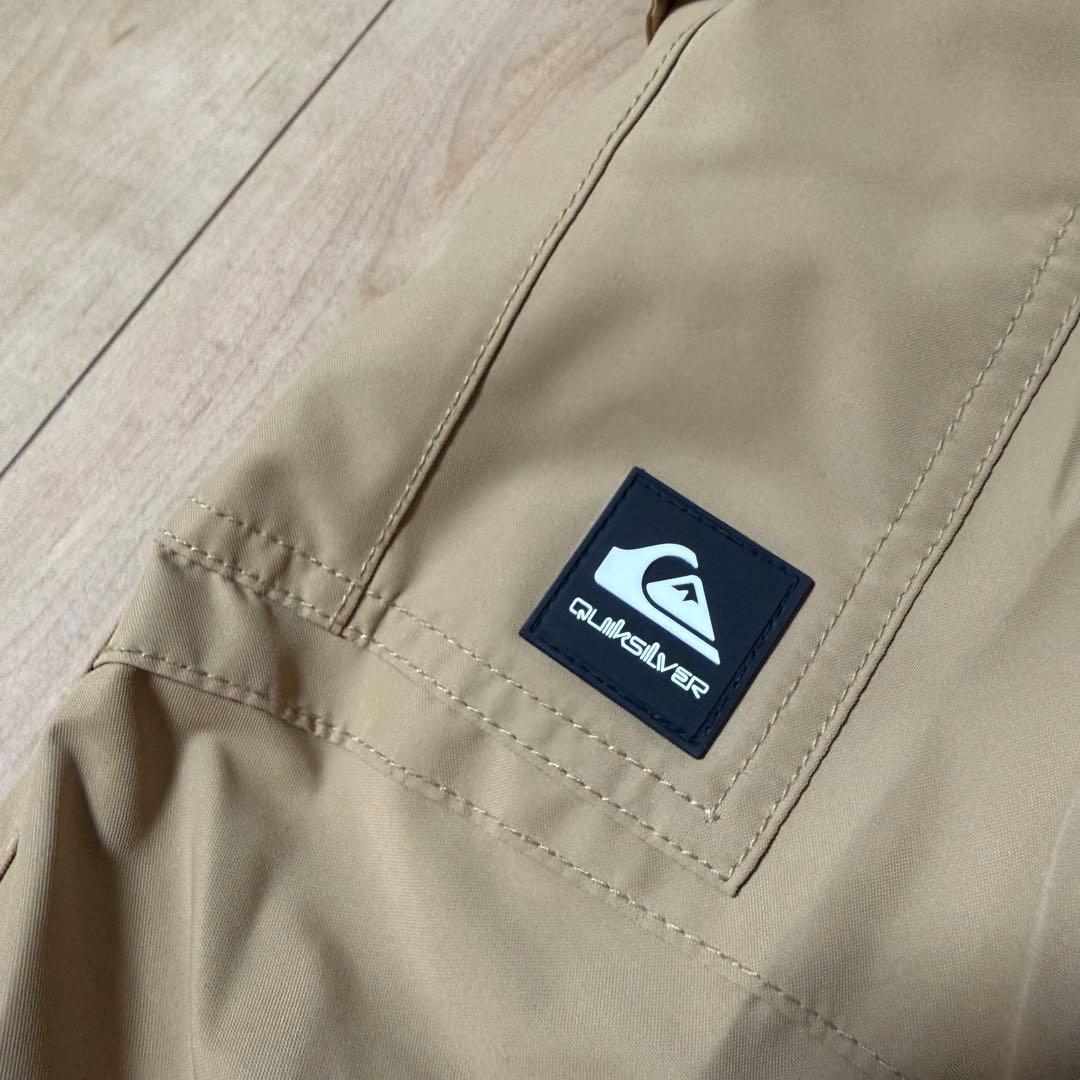 Quiksilver スノーボードパンツ ベージュ　美品　スノボードウェア