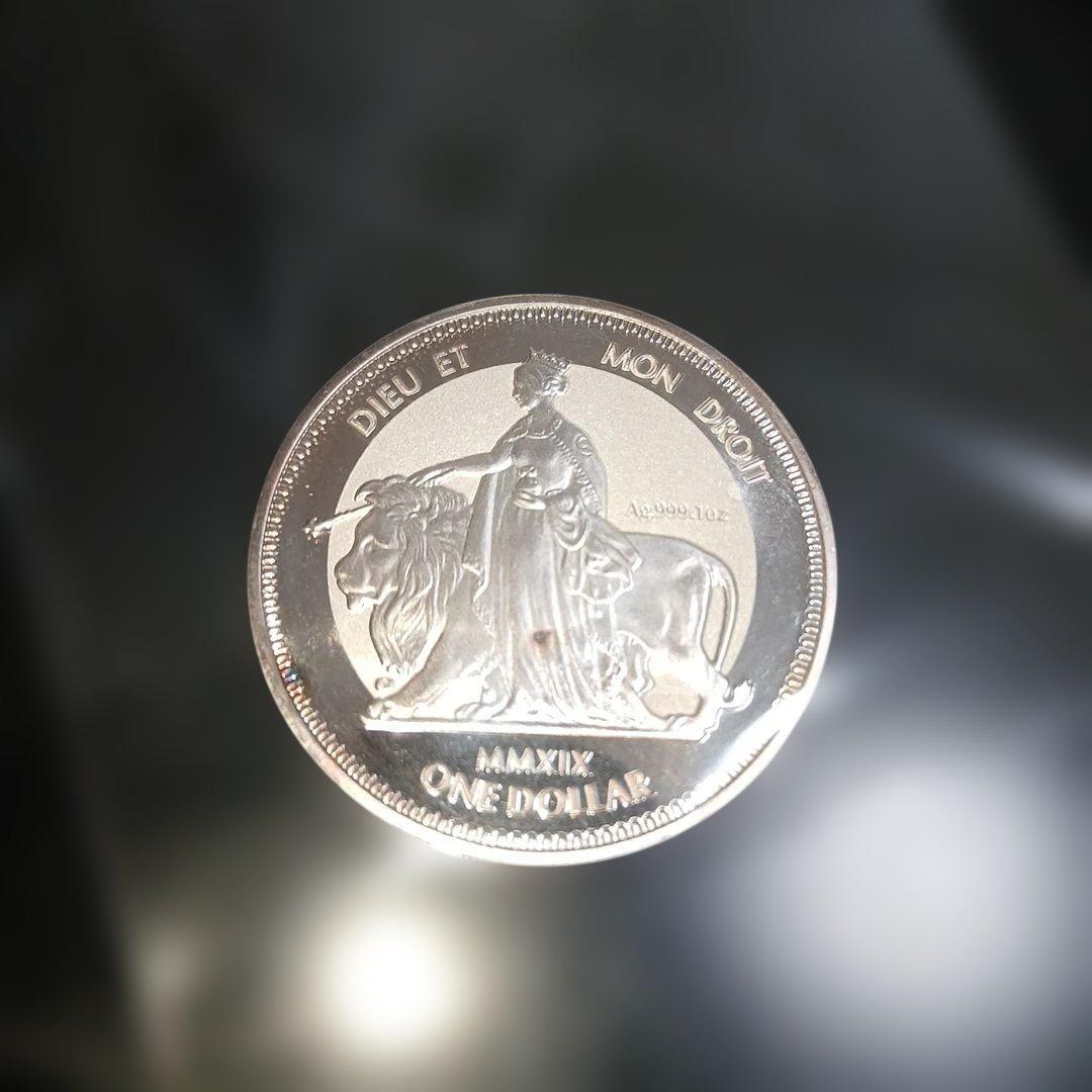 ウナとライオンクイーンエリザベスプルーフ銀貨
