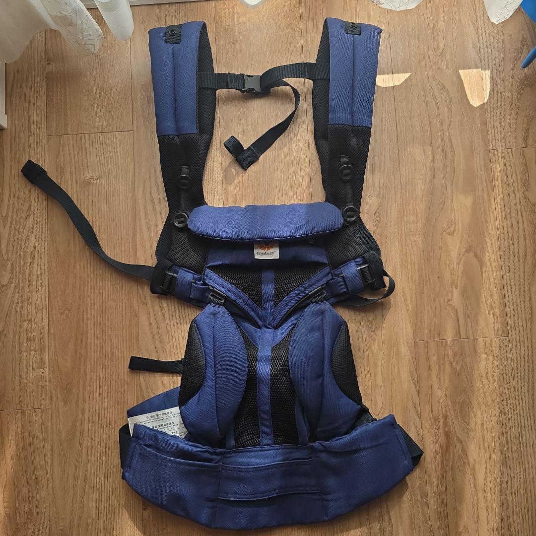 美品！エルゴ　ergobaby オムニ360 　抱っこひも・ダウンカバーセット
