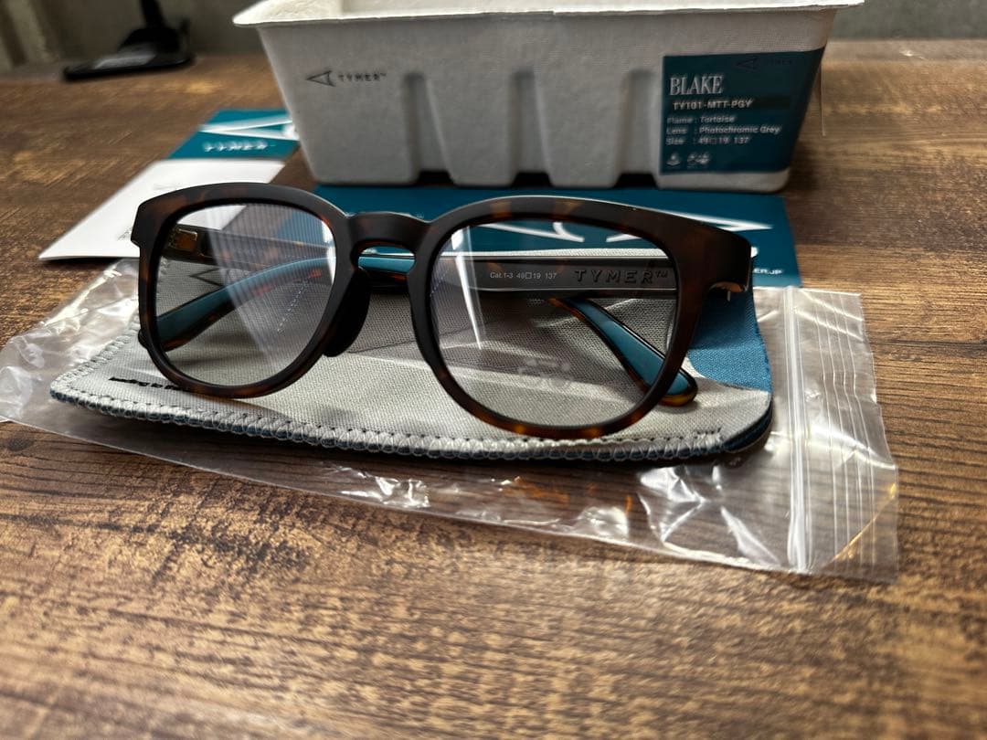 TYMER サングラス BLAKE 調光レンズ 未使用品