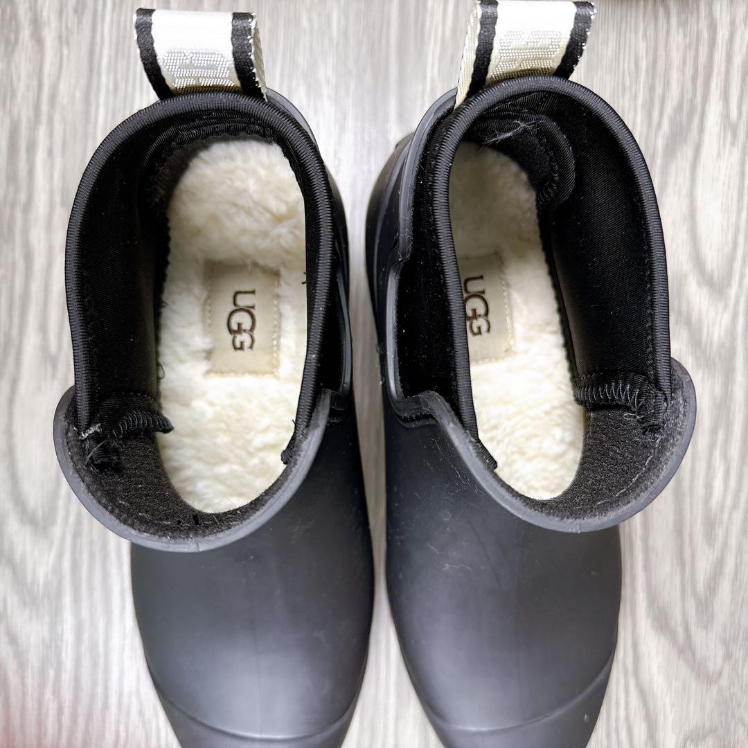 美品✨　アグ ドロップレット　UGG 雨　レインブーツ　23㎝　サイドゴアブーツ