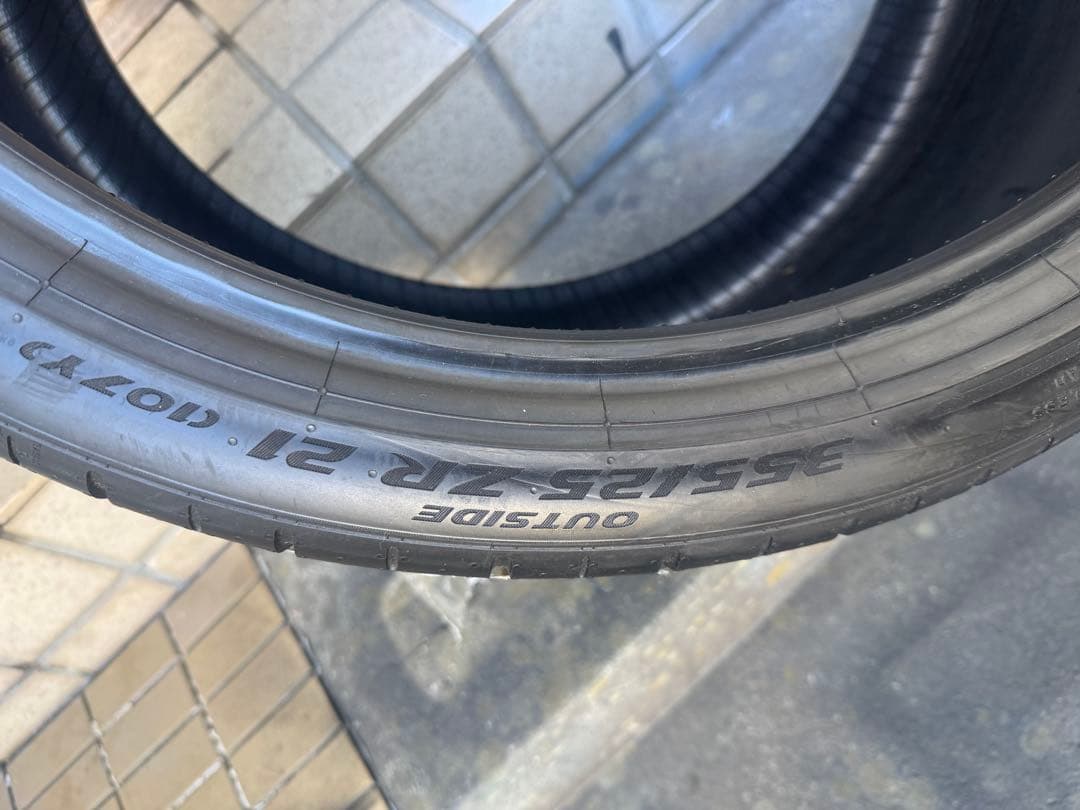 ピレリ255/30ZR20. 355/25ZR20 認証Lマークタイヤ